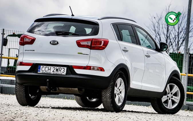 Kia Sportage cena 46500 przebieg: 193000, rok produkcji 2013 z Lubawa małe 704